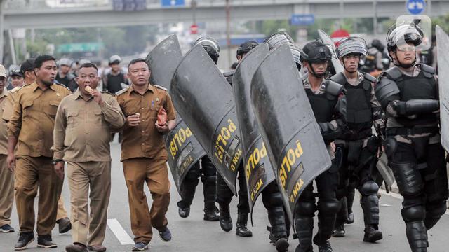 Demo Apdesi usai Dijanjikan Bertemu Pimpinan DPR