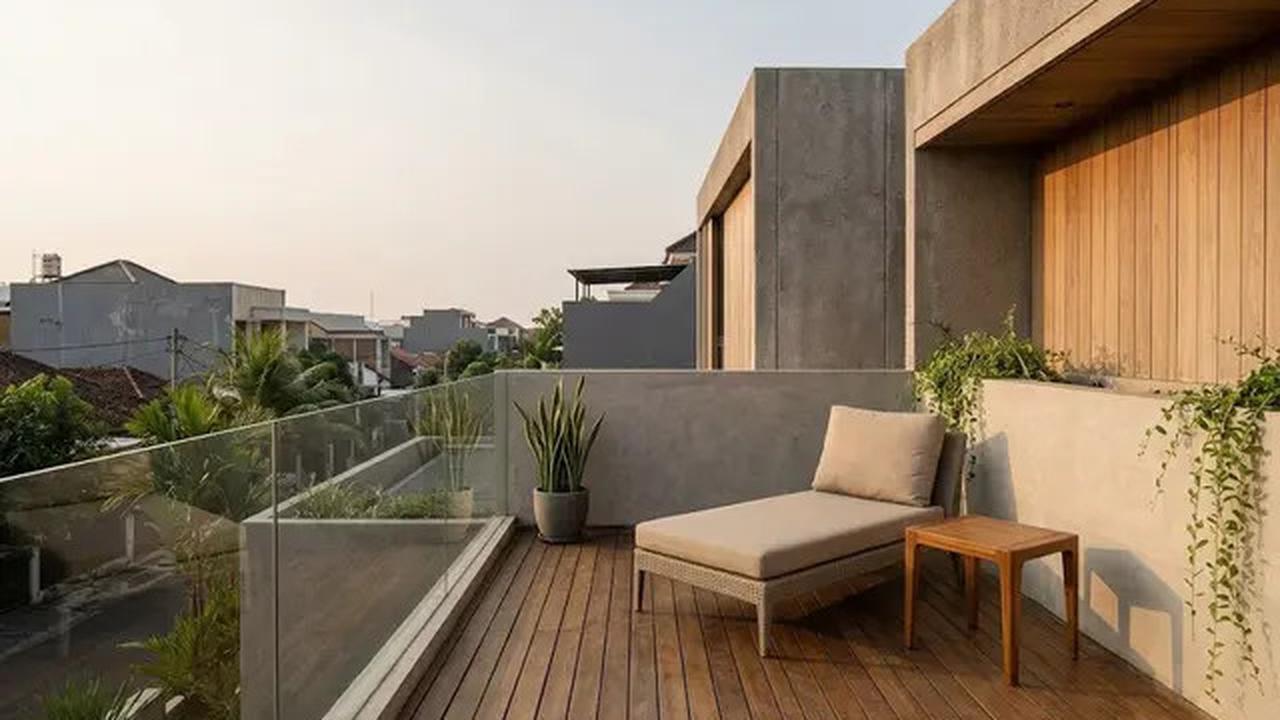 5 Contoh Rumah Tipe 21 dengan Rooftop Hijau yang Nyaman dan Estetis