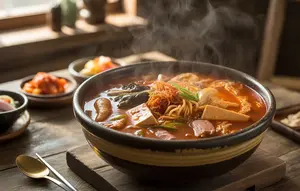 Resep Budae Jjigae Rumahan yang Hangat Menggugah Selera