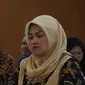 Bupati Bekasi nonaktif Neneng Hasanah Yasin dituntut hukuman 7,5 tahun penjara oleh jaksa KPK atas kasus suap perizinan proyek Meikarta. (Huyogo Simbolon)