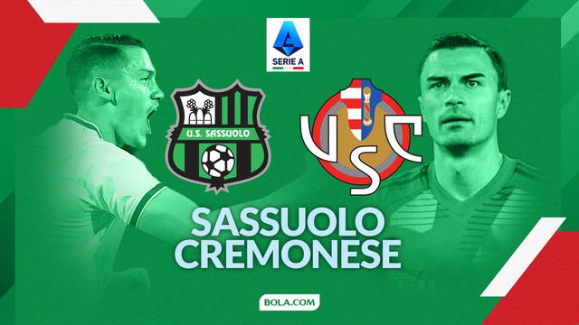 Prediksi Liga Italia - Sassuolo Vs Cremonese