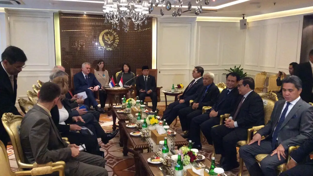 Dikunjungi Presiden Serbia, Ketua DPR Lanjutkan Hubungan Baik