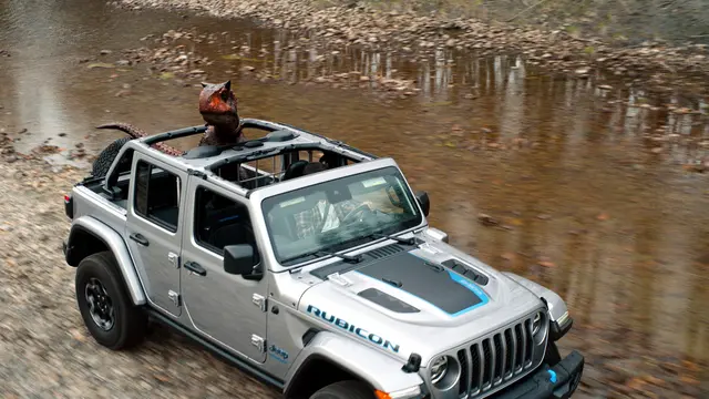 Jeep yang tampil pada film Jurassic World Dominion. (Dok. Jeep)