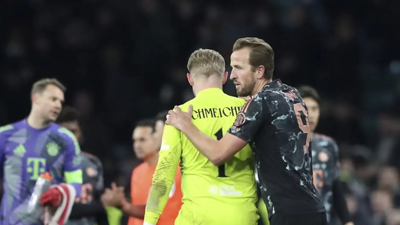 Kasper Schmeichel, Harry Kane, Celtic vs Bayern Munchen, Liga Champions