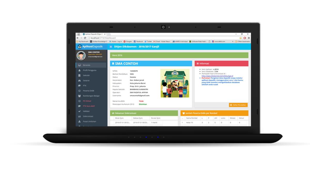 Cara Update Dapodik 2025 B Lewat Link Resmi Kemdikdasmen
