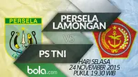 Persela Lamongan vs PS TNI (Bola.com/Samsul Hadi)
