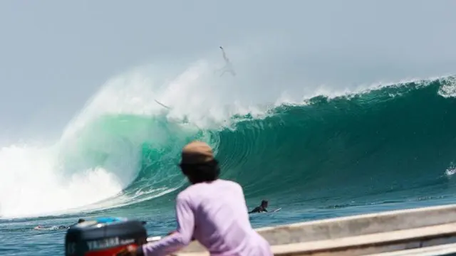 Pantai G-Land merupakan salah satu ombak terbaik di Dunia (Istimewa)