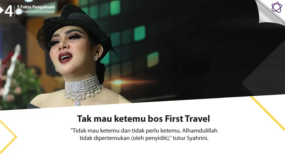 5 Fakta Pengakuan Syahrini soal First Travel. (Foto: Nurwahyunan, Desain: Muhammad Iqbal Nurfajri/Bintang.com)