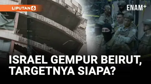  Serangan Udara Israel Gempur Beirut, Targetkan Siapa?
