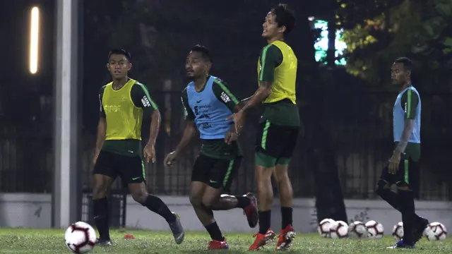 Latihan Timnas Indonesia