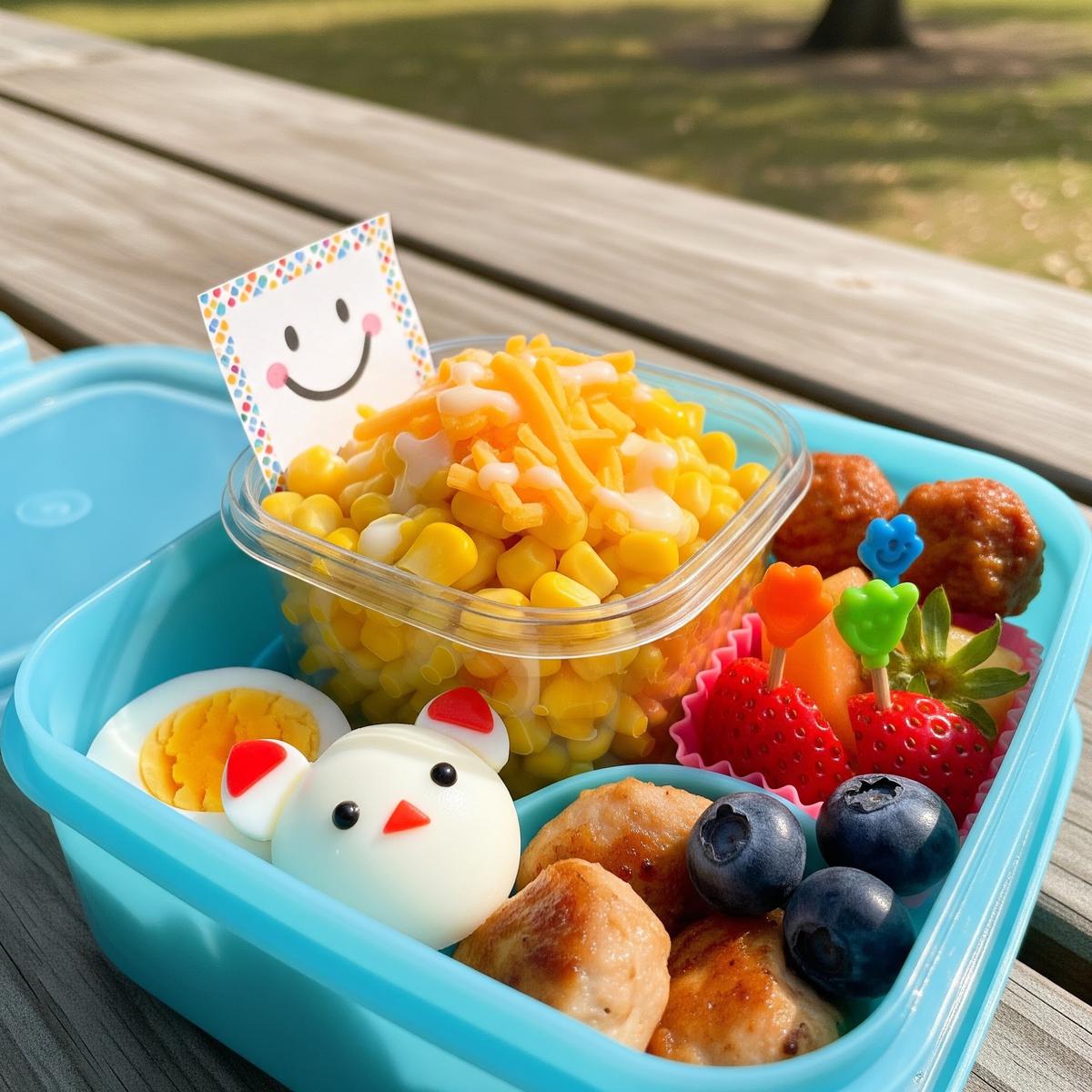Ide Bekal Anak dengan 3 Bahan Saja (AI Generated)
