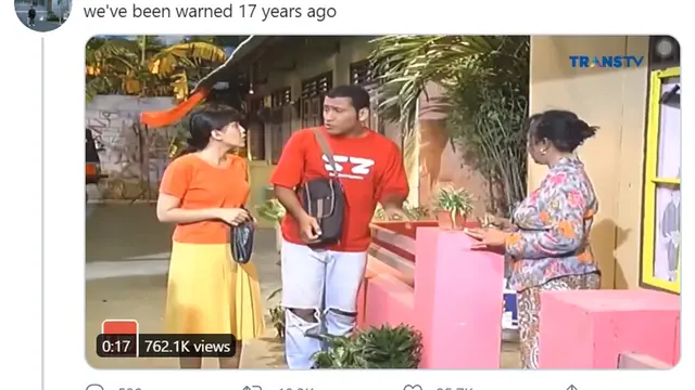 Adegan Bajaj Bajuri yang viral karena dianggap meramal virus Corona. (Twitter/ pleasedpeople)