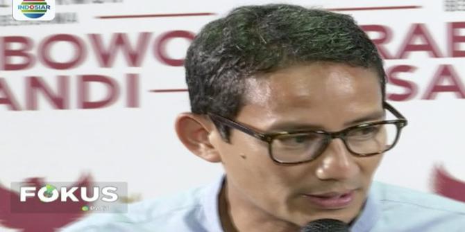 Sandiaga Uno Hormati Pilihan Politik Yenny Wahid Dukung Jokowi