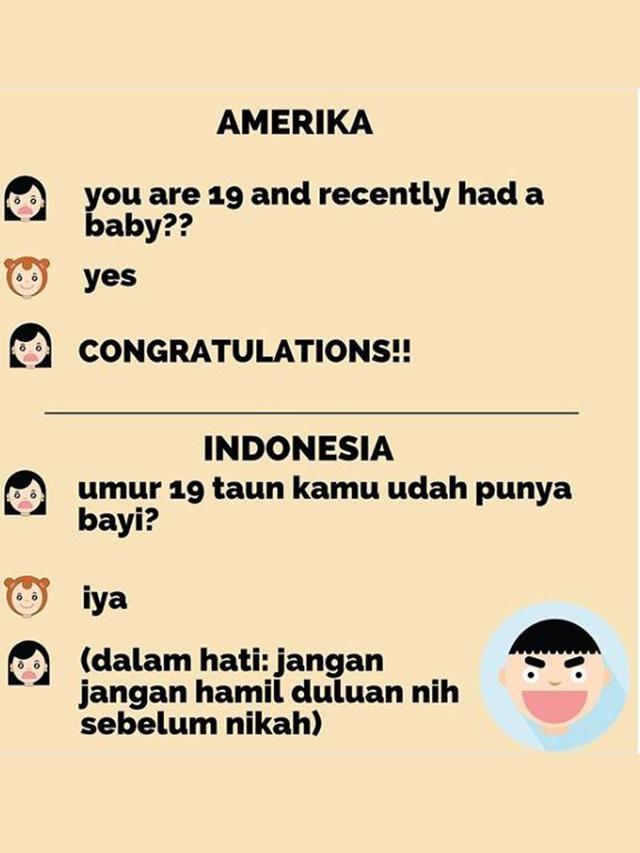 Beda Emak-Emak Lokal vs Emak Luar Negeri ala Warganet, Siap-Siap Ketawa Geli