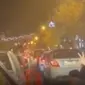 Rakyat Iran Merayakan Kekalahan Timnas Iran. (Mamlekate/Telegram)