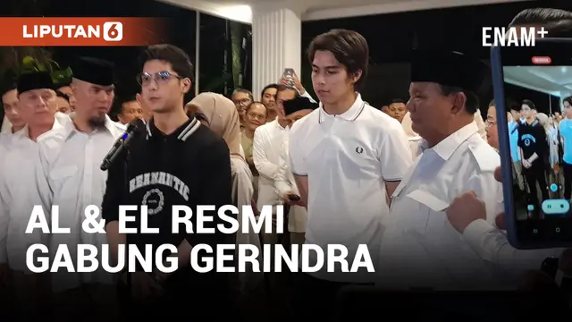 Al dan El Resmi Gabung Partai Gerindra