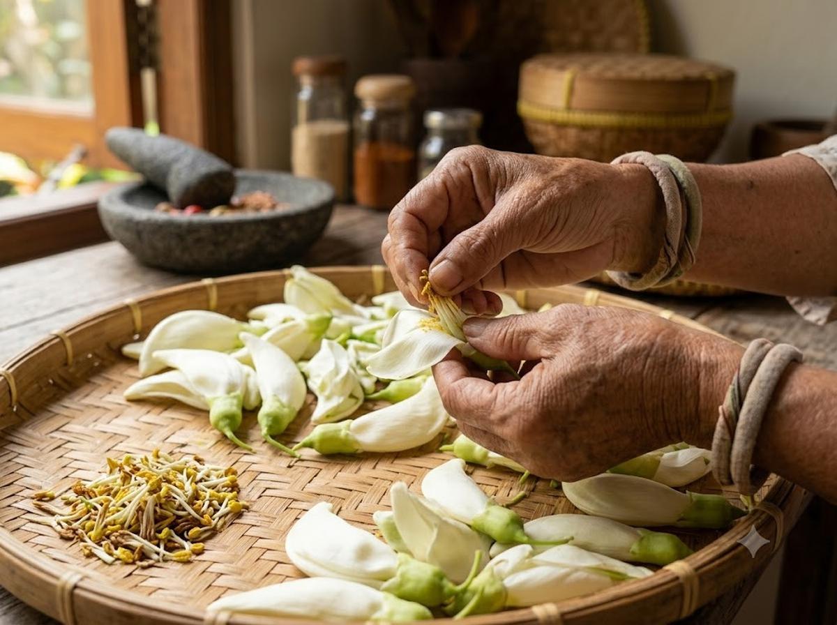 Tips Agar Dadar Telur Bunga Turi Tidak Pahit