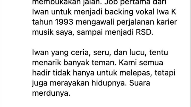 Iwan Zen meninggal dunia