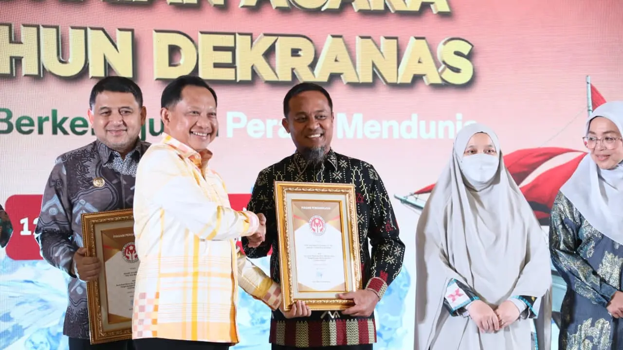 Mendagri hadiri Penutupan Rangkaian Acara 46 Tahun Dewan Kerajinan Nasional.