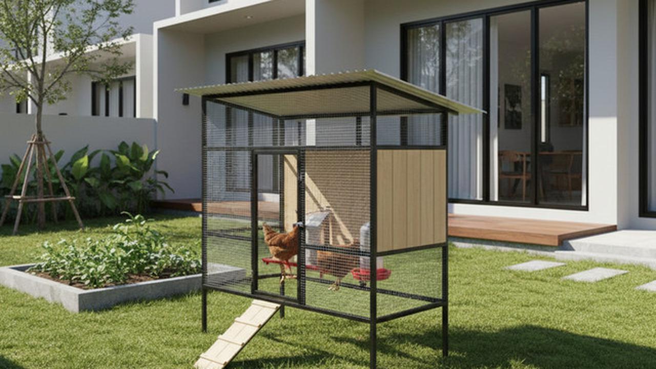 7 Ide Kandang Ternak Ayam 2x2 di Halaman Belakang untuk Ketahanan Pangan Keluarga