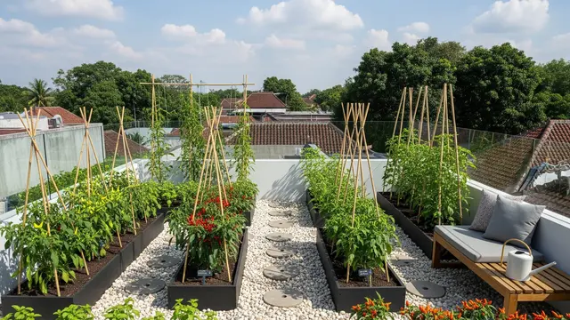 9 Ide Kebun Cabai Estetik dan Rapi