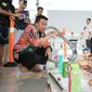 Tinjau Pelatnas Cabor Aquatic, Menpora langsung melakukan komunikasi dengan para atlet terkait kondisi selama menjalani pelantas.