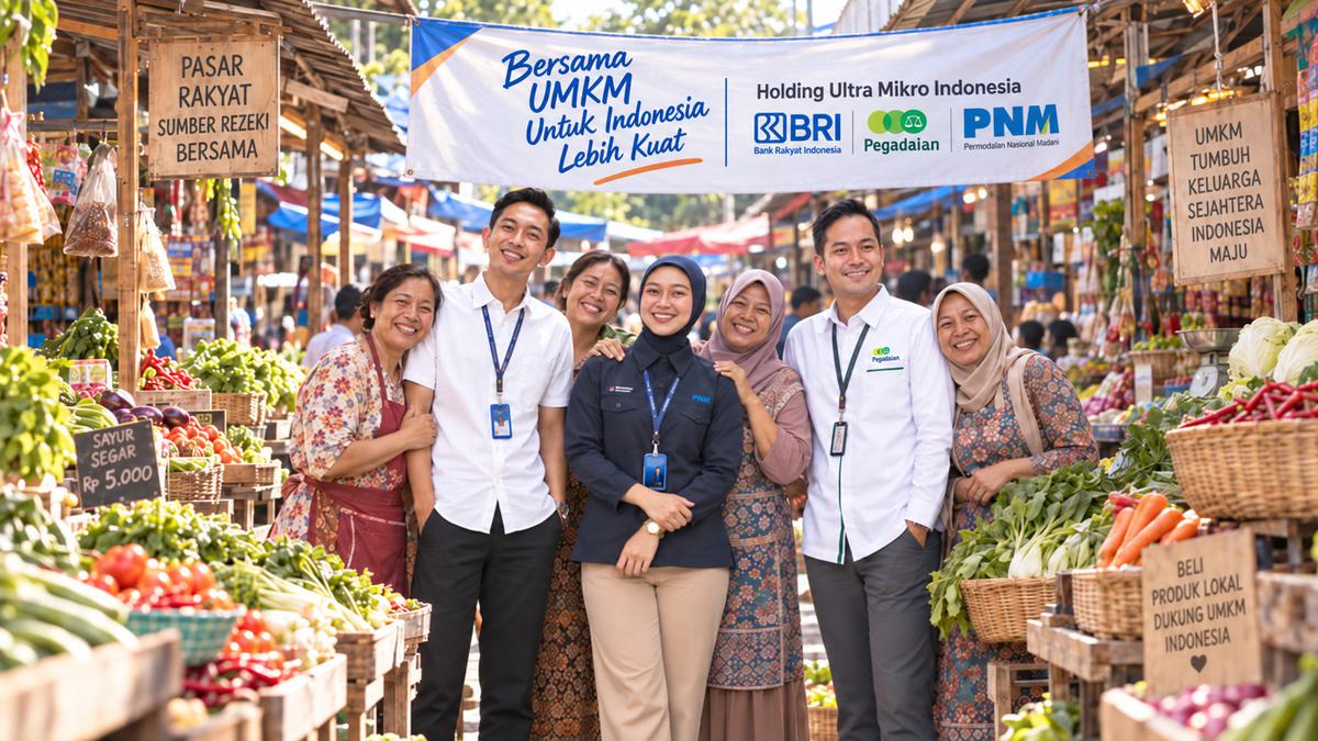 5 Tahun Holding UMi, 2,35 Juta Usaha Ultra Mikro Naik Kelas