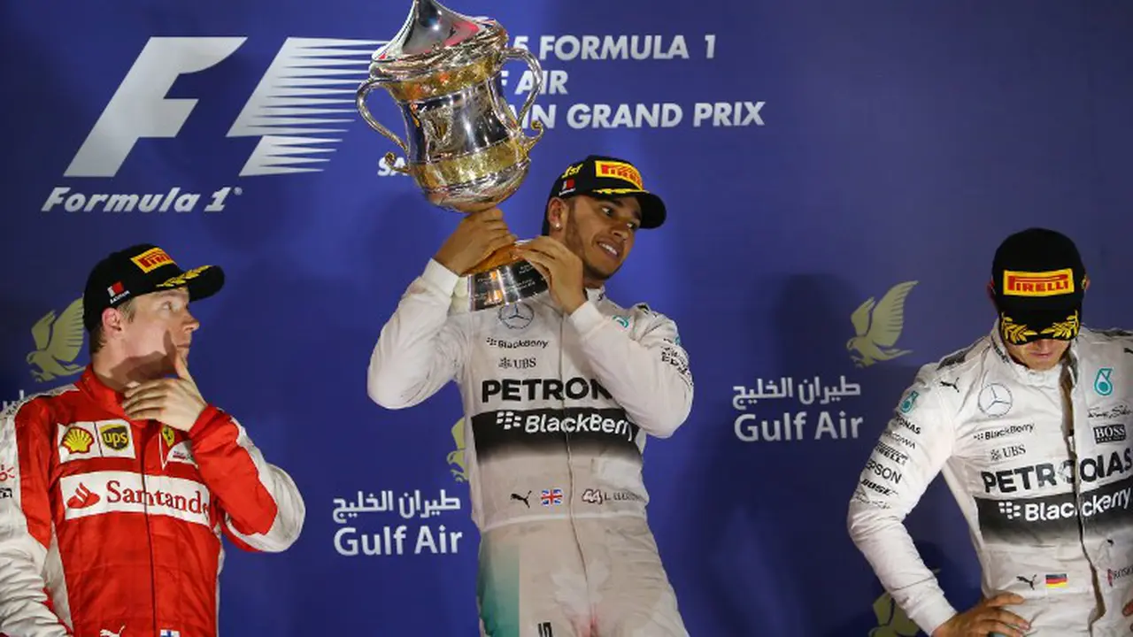 Lewis Hamilton Raih Kembali Naik Podium di GP Bahrain (udh)
