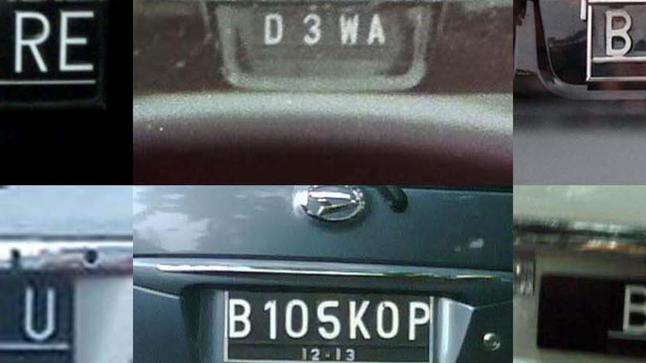 Selain dengan angka uang unik, harga untuk membuat pelat nomor khusus itu pun tak main-main yang bahkan harganya setara membeli motor baru.