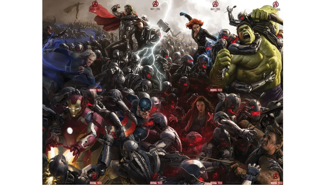Poster Avengers: Age of Ultron Lengkap, Karakter Baru Terlihat