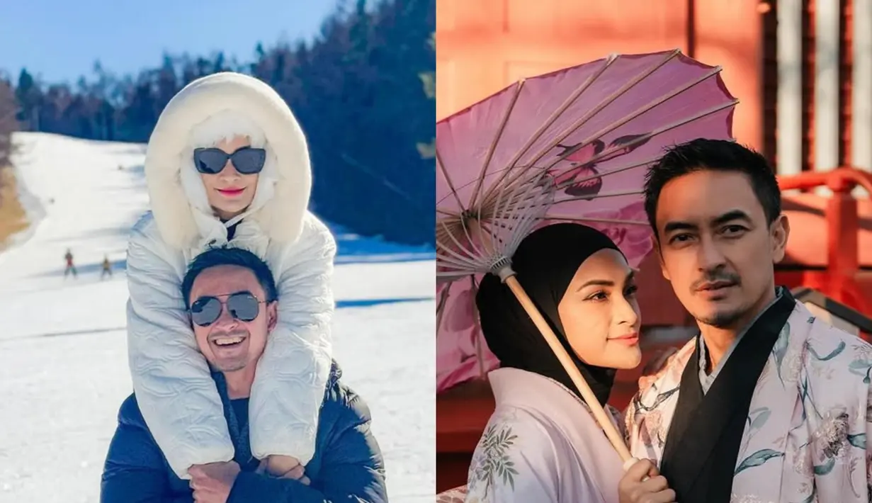 Bak pasangan yang lagi dimabuk asmara, Putri Zulhas dan Zumi Zola tampil romantis saat liburan. Kali ini, pasutri baru itu memilih Jepang sebagai destinasi liburan [@putri_zulhas @zumizola_zulkifli]