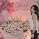 Yoriko Angeline Dapat Kejutan Ulang Tahun ke-24 dari Fans, Serba Pink