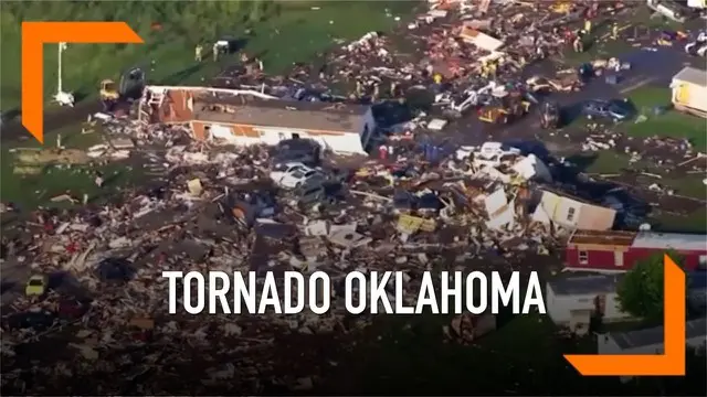 Bencana tornado terjadi di Oklahoma, Amerika Serikat. Kuatnya terjangan tornado menyebabkan dua orang tewas.