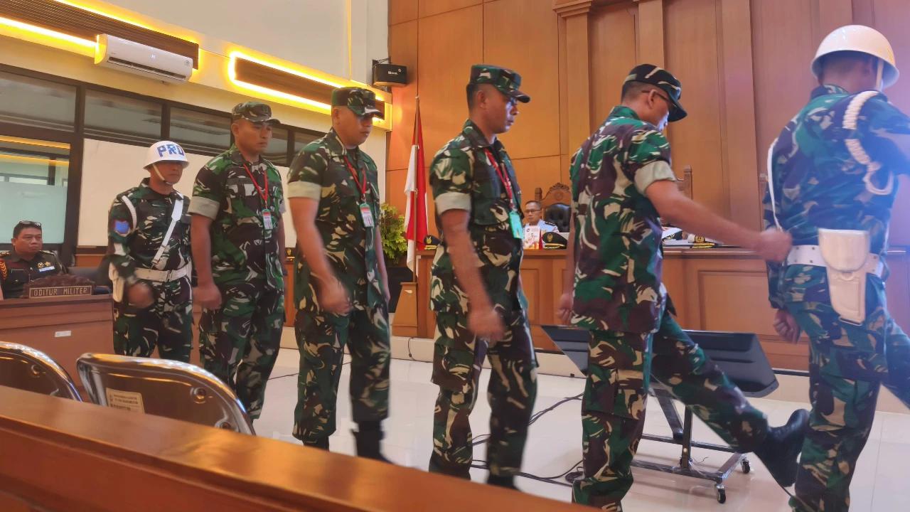 Empat Prajurit TNI Penyiram Air Keras Andrie Yunus Melawan, Ajukan Banding Usai Divonis 1,5-3 Tahun Penjara