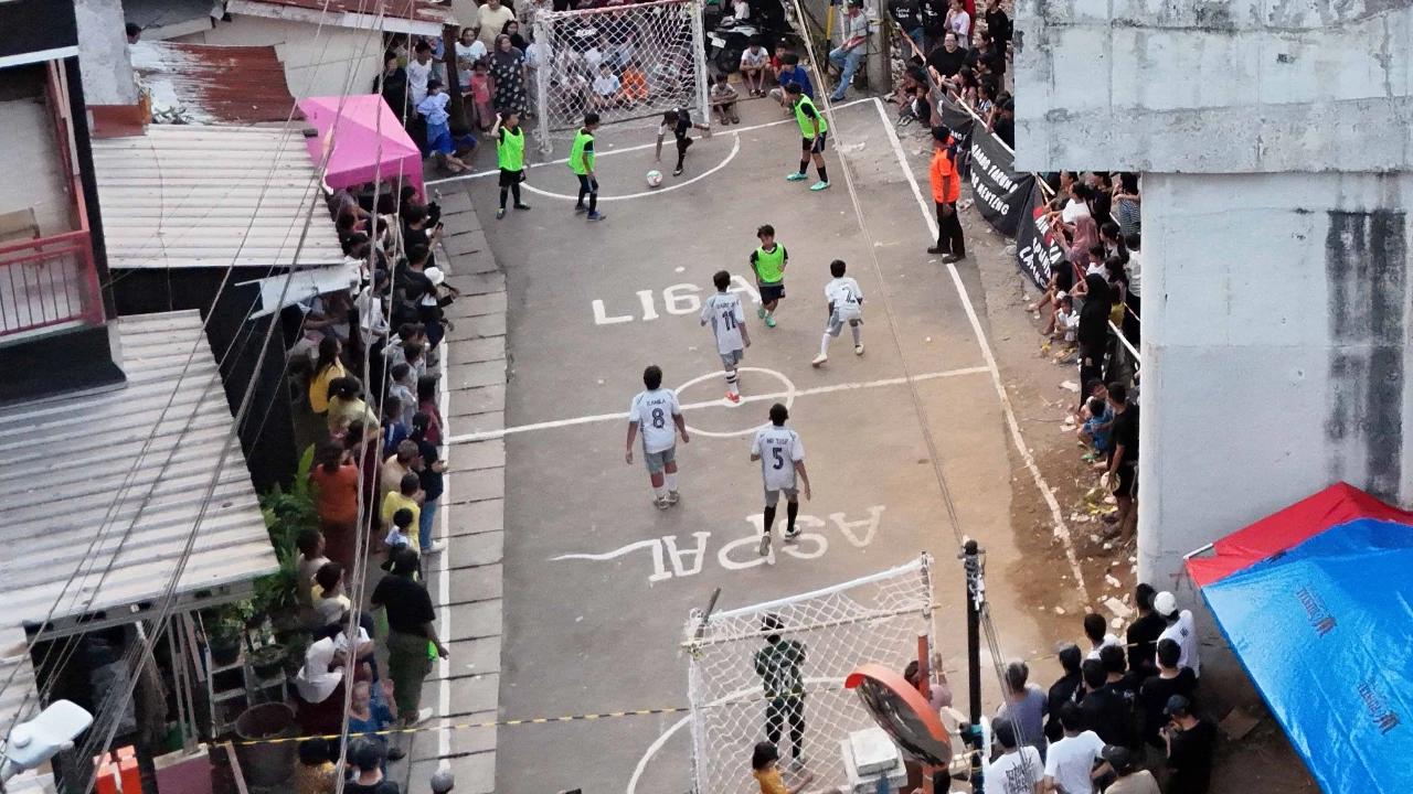 FOTO: Liga Aspal U 13 Hidupkan Semangat Sepak Bola Anak di Menteng Jaya