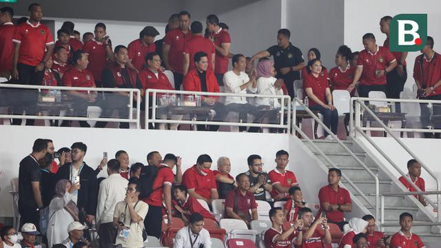 Presiden Jokowi Menghadiri Laga FIFA Matchday Timnas Indonesia vs Argentina
