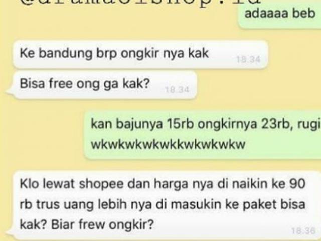 7 Chat Ngeselin Pembeli Ke Penjual Online Shop Mesti Ekstra Sabar