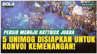 Gokil! Empat Generasi Persib Juara Akan Ikut Konvoi Pakai 5 Unit Unimog