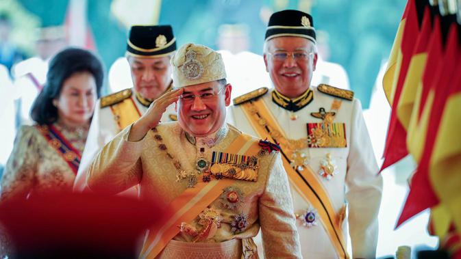 Yang di-Pertuan Agong Sultan Muhammad V dari Malaysia (Vincent Thian / AP PHOTO)