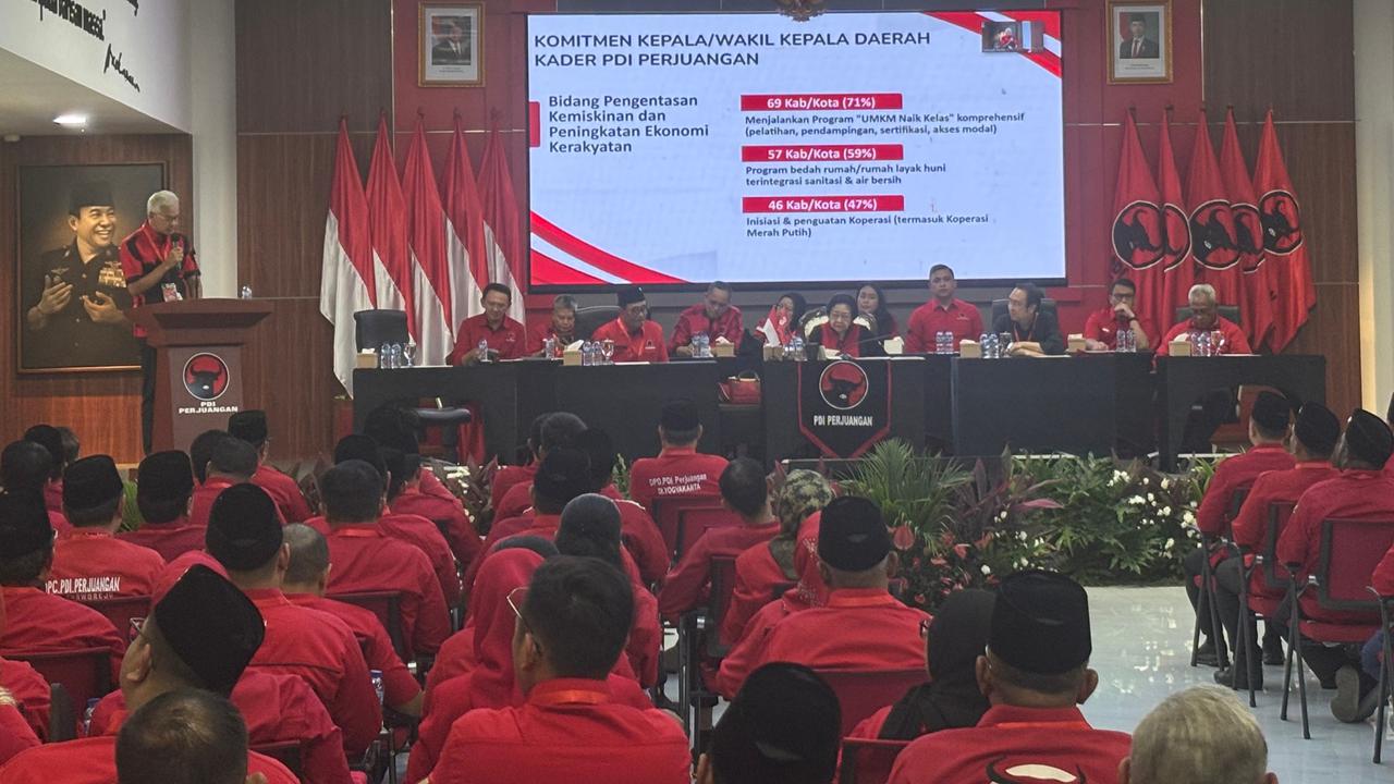 Beri Pembekalan, Ganjar Ingatkan Krisis Pangan Jadi Tantangan Kepala Daerah PDIP