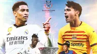 Piala Super Spanyol - Real Madrid Vs Barcelona - Head to Head (Bola.com/Adreanus Titus)