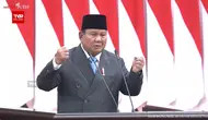 Jelang Pidato Prabowo, Target Ekonomi 8 Persen Disorot