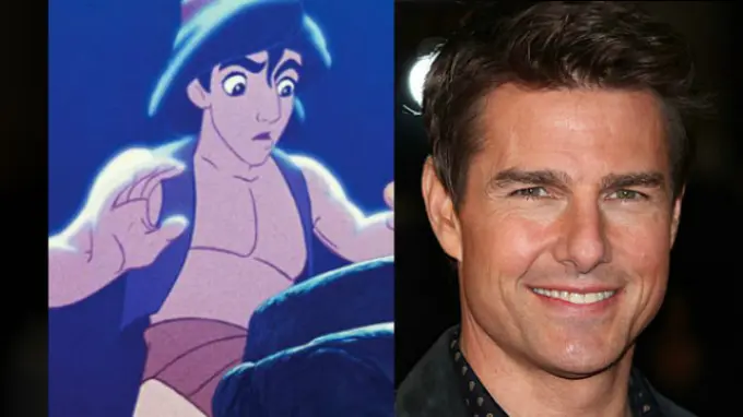 Tom Cruise dan Aladdin (AP)