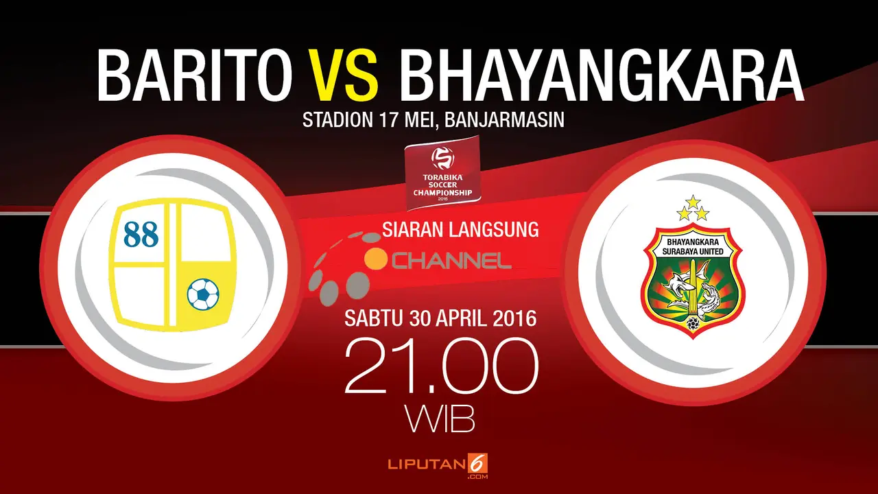  Barito vs Bhayangkara