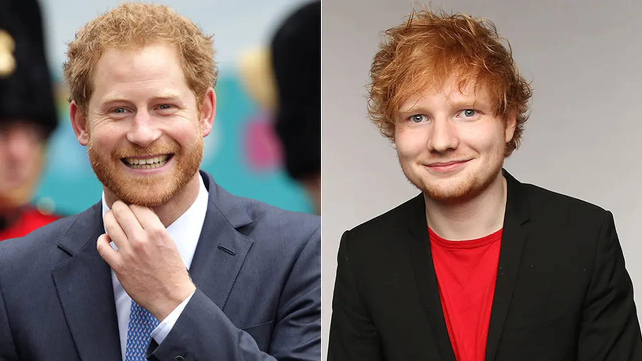Dengan gaya rambut dan jenggot baru, Pangeran Harry sempat disangka penyanyi Ed Sheeran. Seberapa mirip gaya mereka?