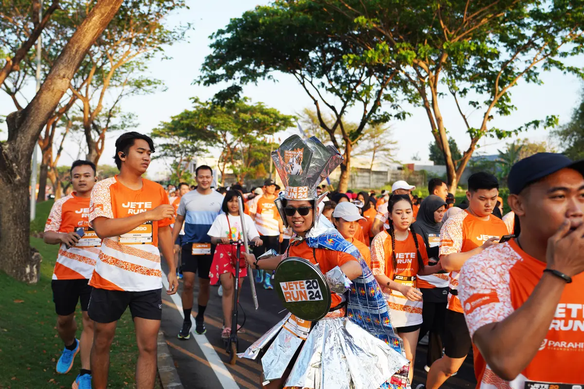Peserta Jete Run 2024