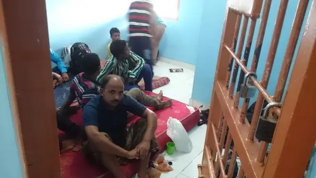 Belasan WNA asal Bangladesh Diamankan Kantor Imigrasi Kelas 1 Palembang