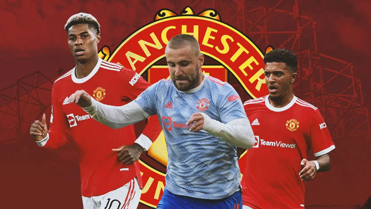 Manchester United - Marcus Rashford, Luke Shaw, Jadon Sancho