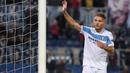 Bersama Lazio, Immobile begitu produktif dengan catatan 41 gol musim lalu. Musim ini saja ia sudah menorehkan 8 gol dari 11 kali bermain. (AFP/Tiziana Fabi)