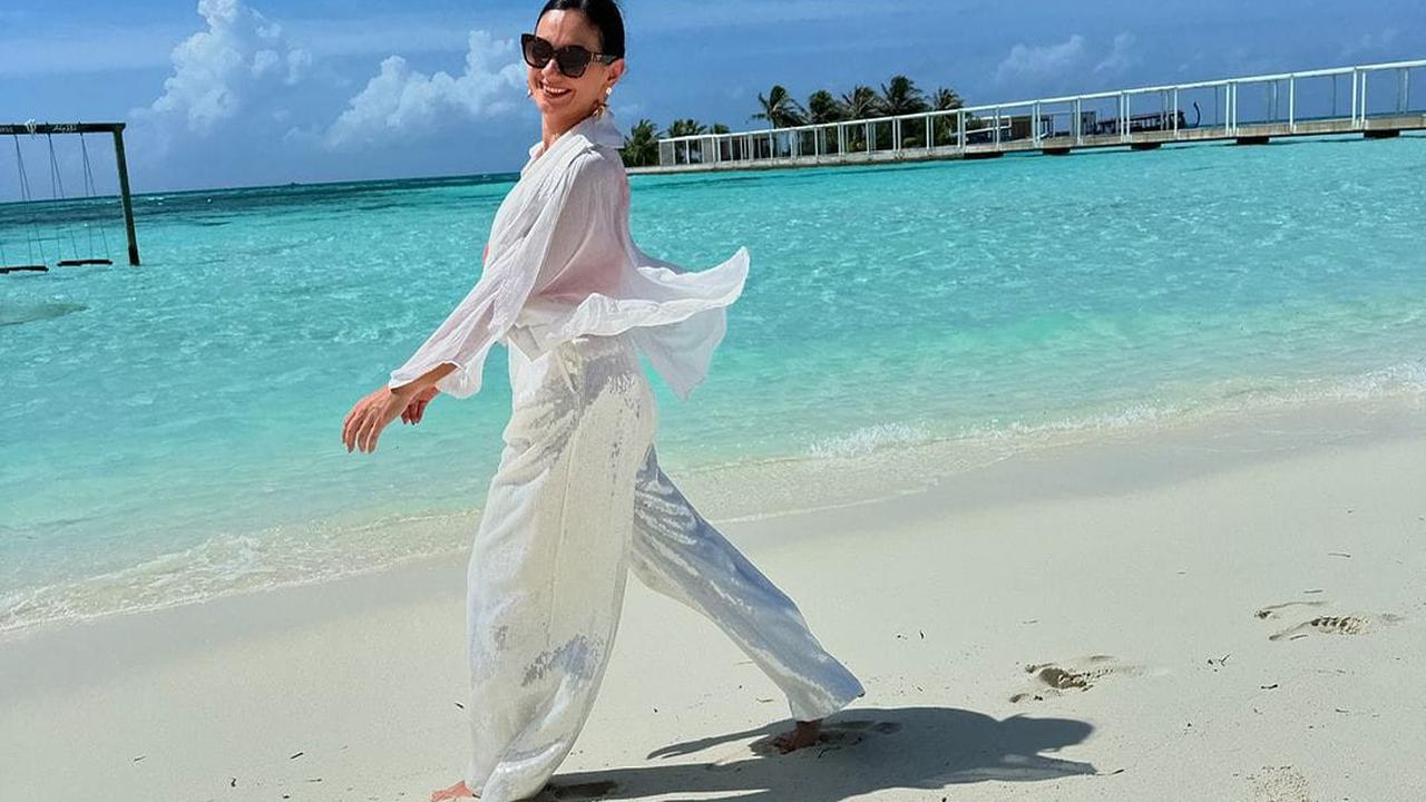 Potret Liburan Marissa Nasution Bareng Keluarga ke Maldives yang Seru dan Asik